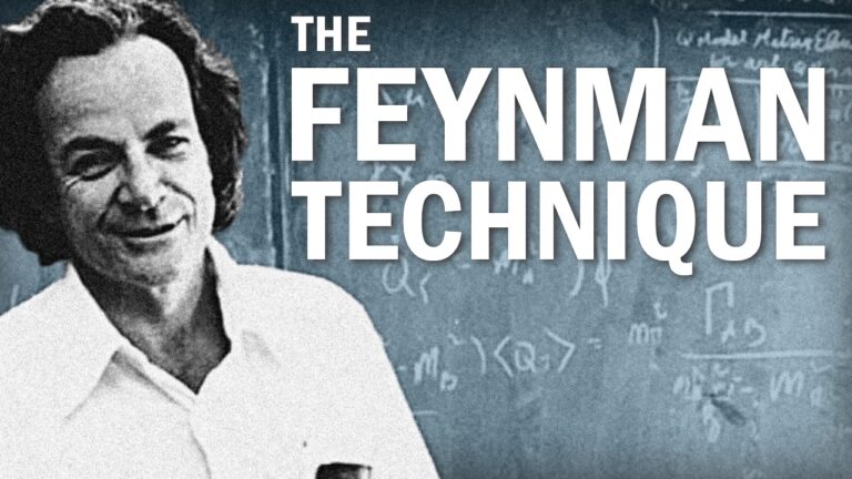 How To Learn Faster With The Feynman Technique